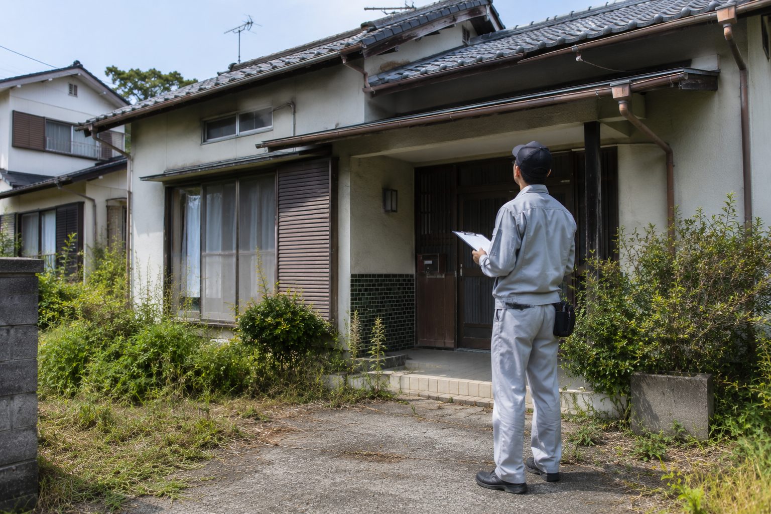 三重県四日市市の空き家管理