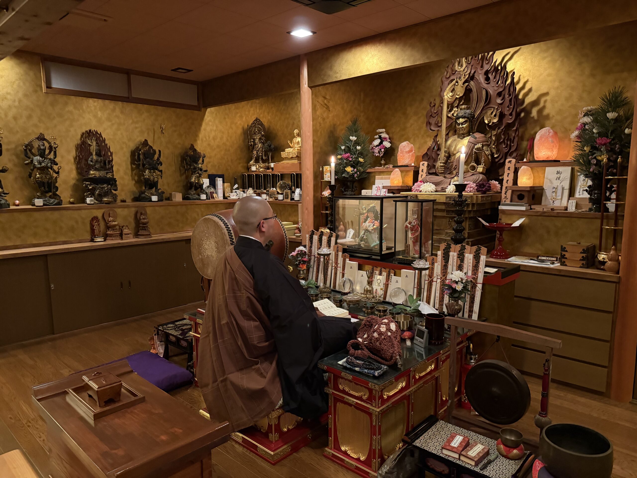 三重県四日市市 神護山青龍寺での人形供養